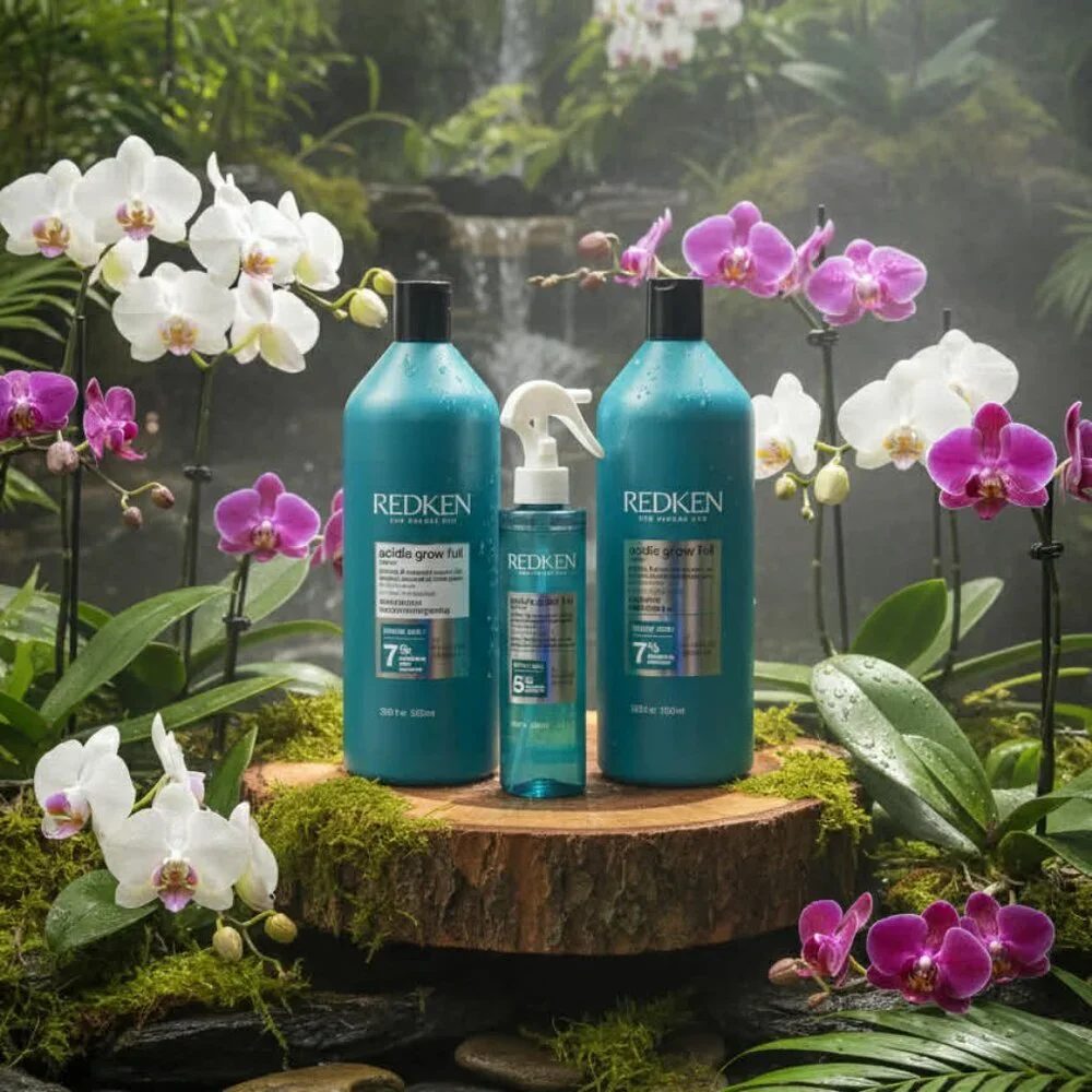 Redken Acidic Grow Full System Shampoo Conditioner Scalp  Densifying Spray